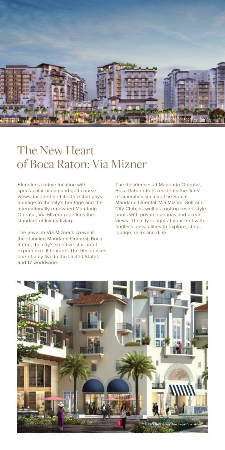 Mandarin Oriental Residences — Brochure — Page 3