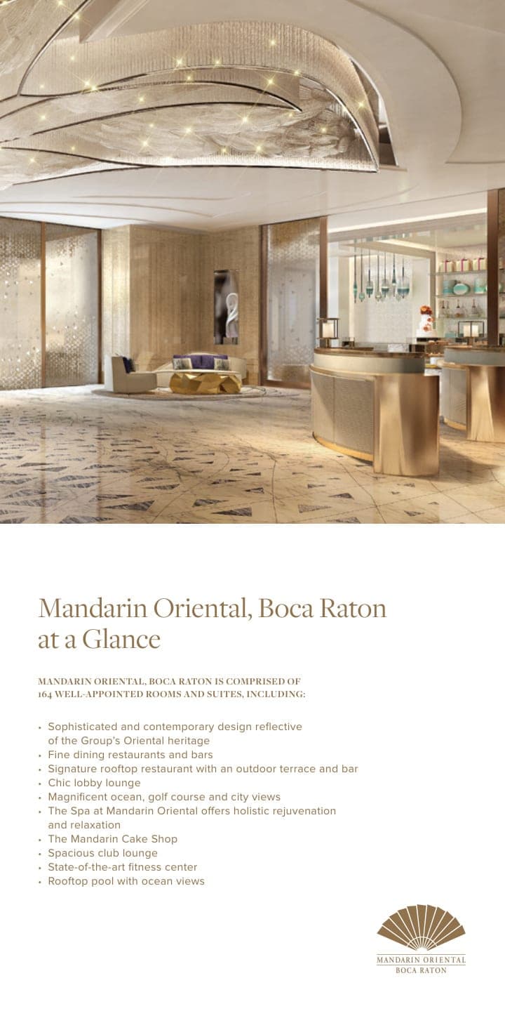 Mandarin Oriental Residences — Brochure — Page 7