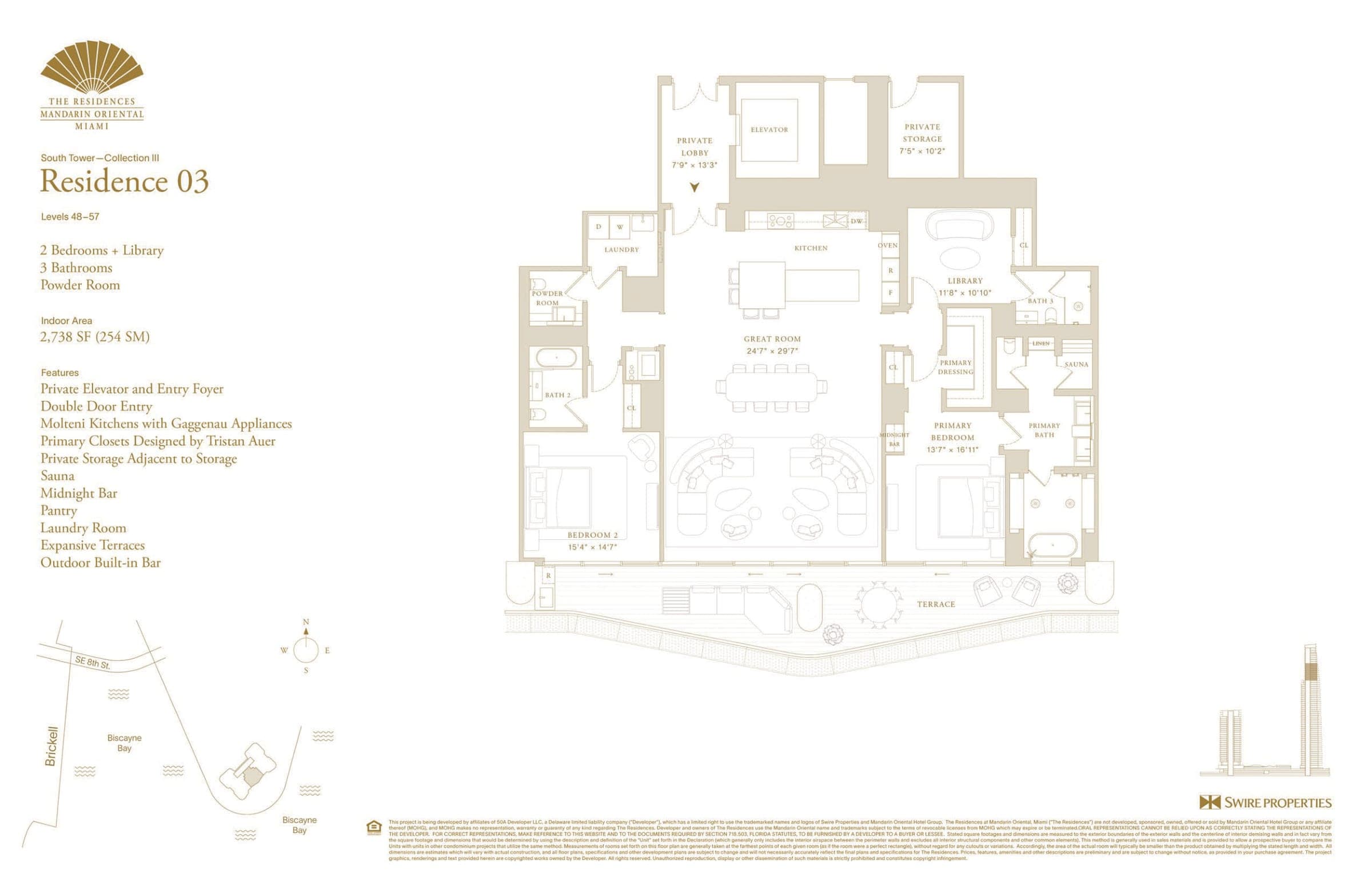 Mandarin Oriental Residences — Floor Plan — Page 10