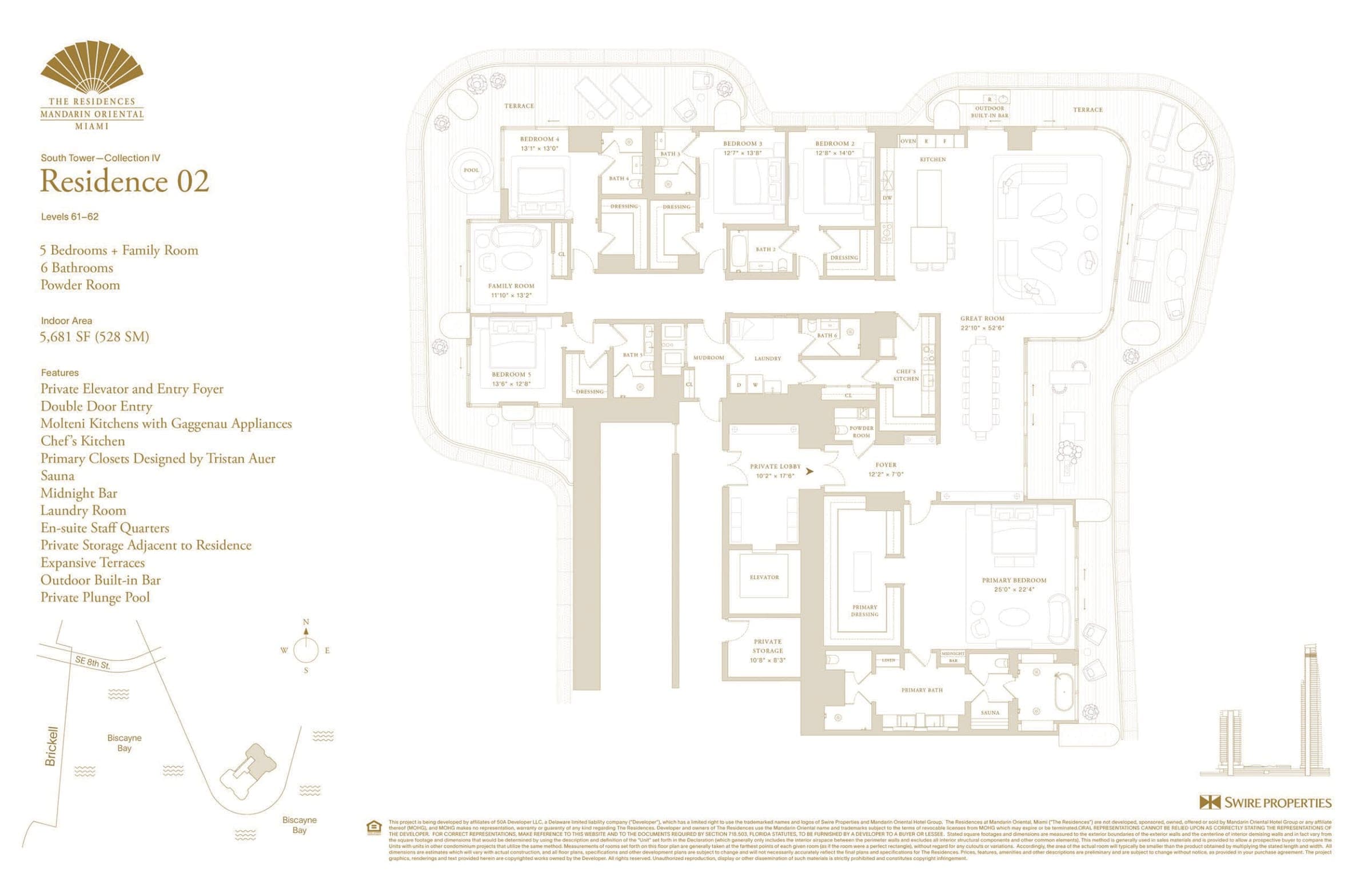 Mandarin Oriental Residences — Floor Plan — Page 14