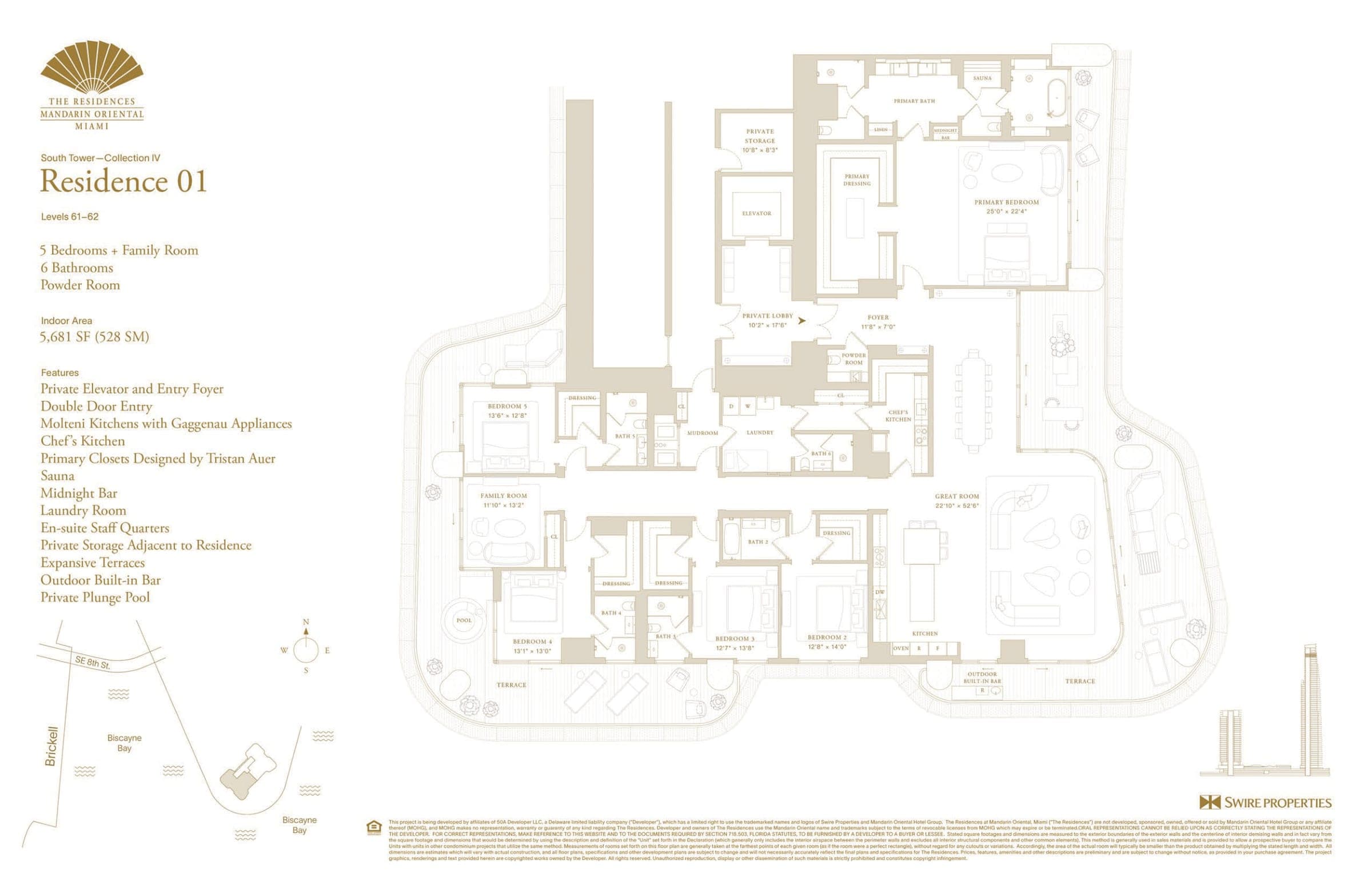 Mandarin Oriental Residences — Floor Plan — Page 16