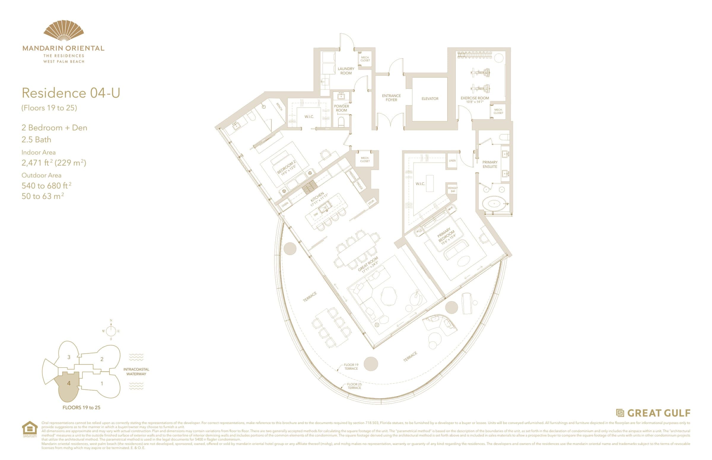 Mandarin Oriental Residences — Floor Plan — Page 6