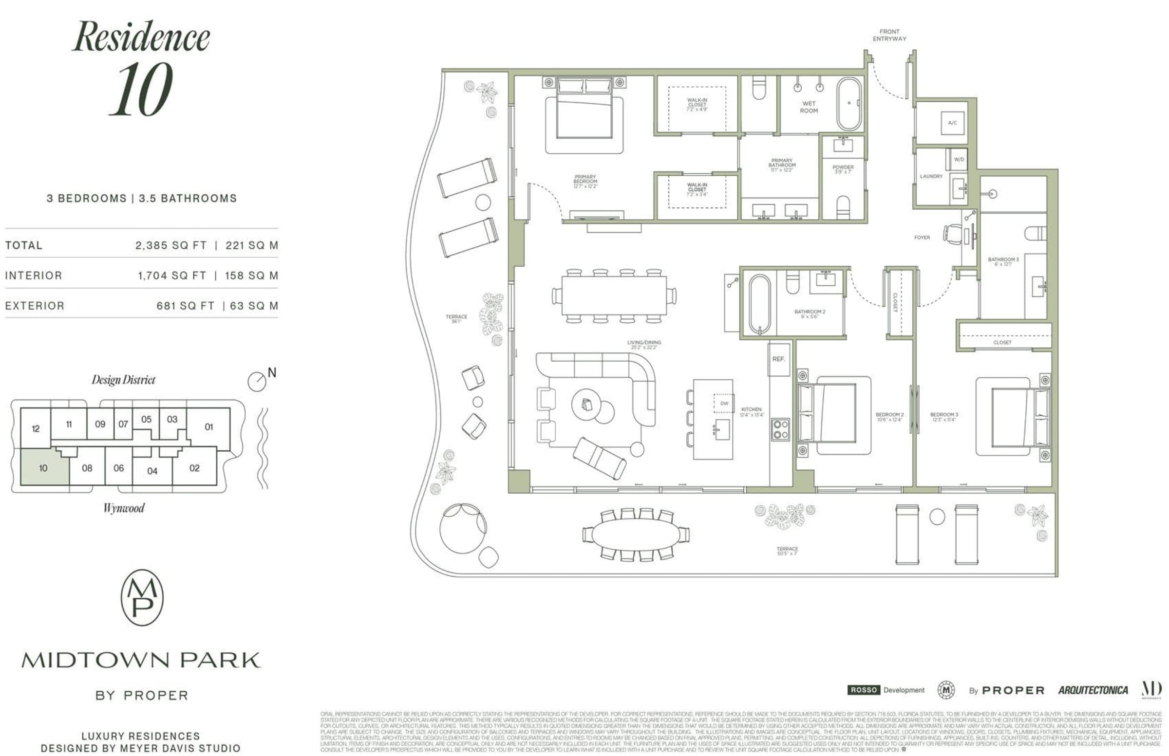 Midtown Park Residences — Floor Plan — Page 20